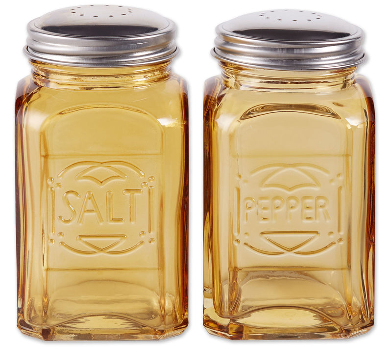 RSVP Retro Glass Salt & Pepper Shaker Set — View 3