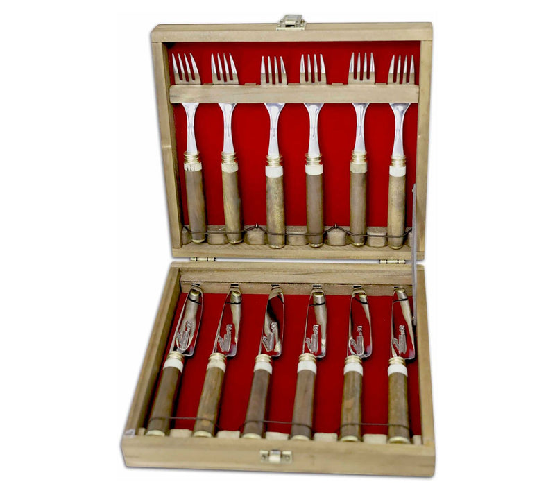 Brazilian Flame 12-Piece Treasure Royal Ark Cutlery Set — Main view