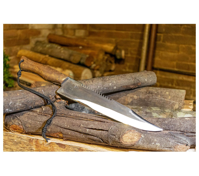 Brazilian Flame 10" Hunter Bison Stainless Steel Knife — View 8
