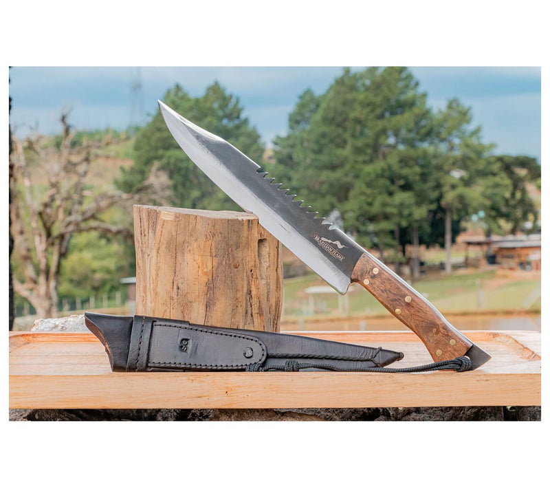 Brazilian Flame 10" Hunter Bison Stainless Steel Knife — View 5