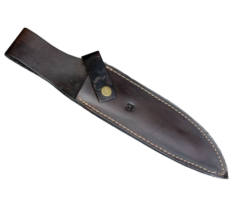 Brazilian Flame 8" Camper Trout Stainless Steel Knife w Sheath — View 2