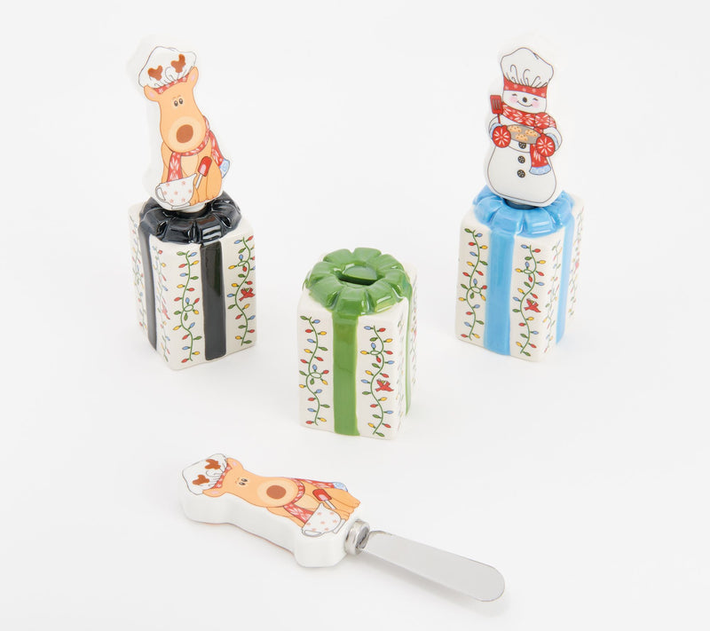 Temp-tations Seasonal Nostalgic (3) Spreaders with Holders — View 5