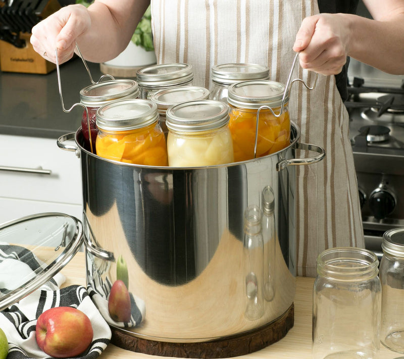 RSVP 20-Quart Stainless Steel Water Bath Canner — View 7