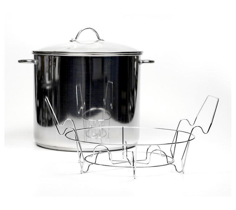 RSVP 20-Quart Stainless Steel Water Bath Canner — View 3