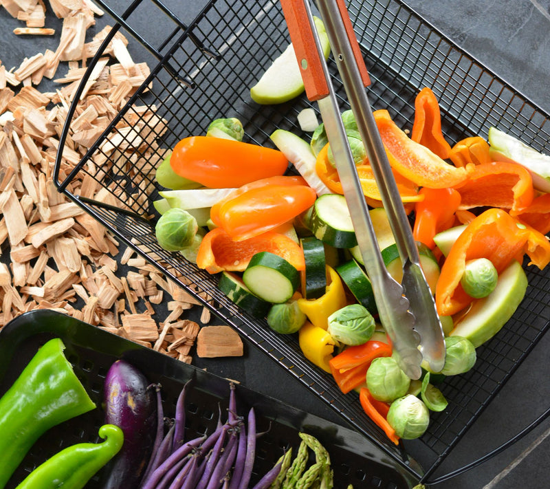 RSVP Non-Stick Grilling Basket — View 8