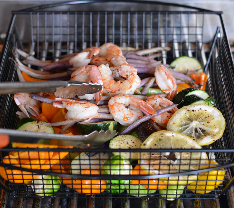 RSVP Non-Stick Grilling Basket — View 7