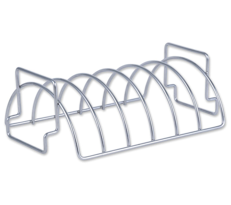RSVP Stainless Steel Reversible Rib/Roast Rack — View 4
