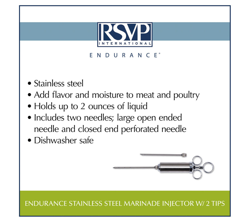 RSVP Stainless Steel Marinade Injector Set — View 4