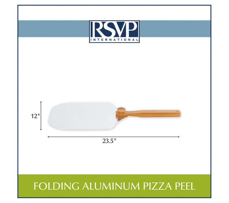 RSVP Folding Aluminum Pizza Peel — View 7