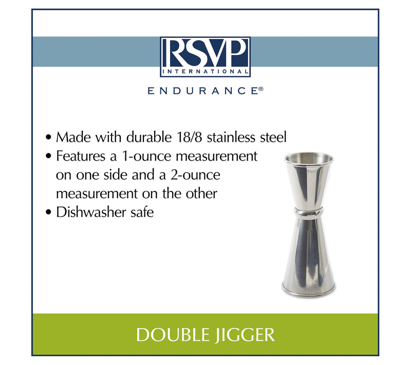 RSVP Double Jigger — View 3