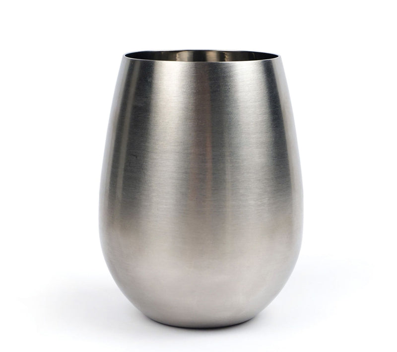RSVP  11-oz Stainless Steel Stemless Wine Glass — Main view