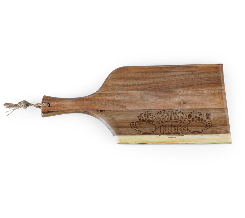 Toscana Friends Central Perk Artisan 18" AcaciaServing Plank — Main view