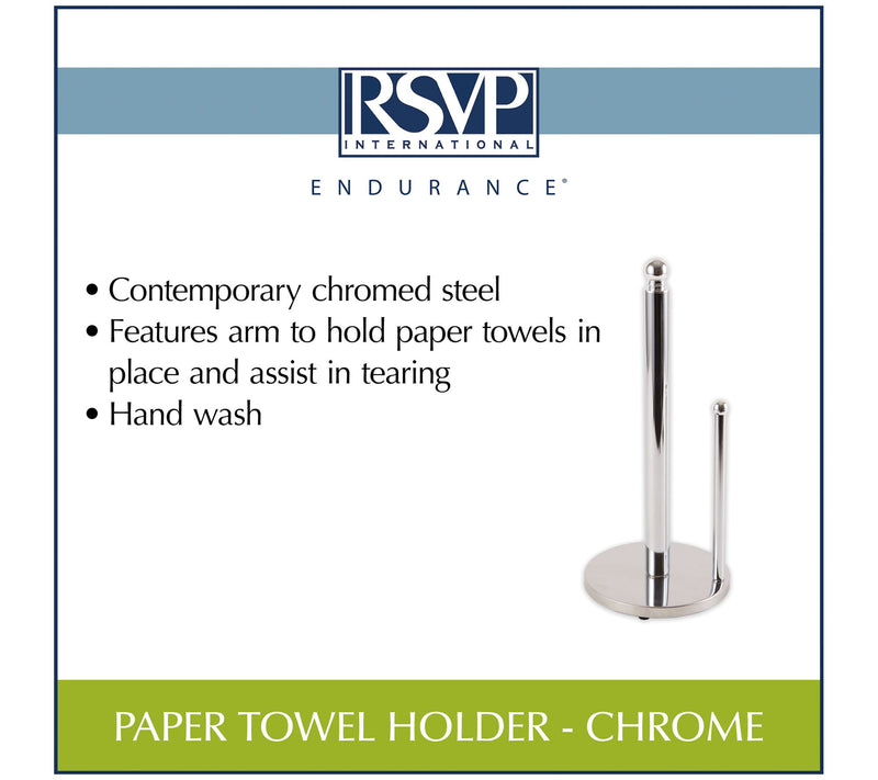 RSVP Chrome Paper Towel Holder — View 7