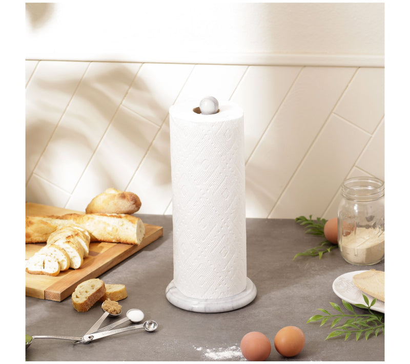 RSVP Marble Paper Towel Holder — View 5