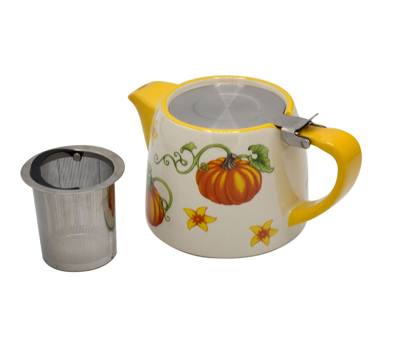Temp-tations Seasonal 18-oz Teapot with Strainer — View 5