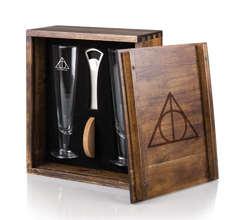Legacy Harry Potter Deathly Hallows Beverage Glass Gift Set — View 4