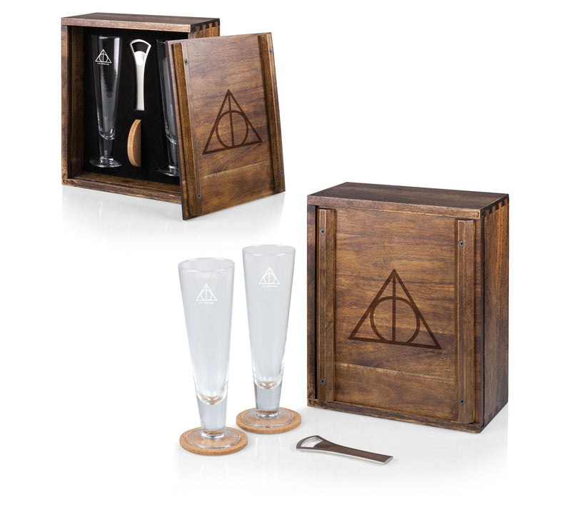 Legacy Harry Potter Deathly Hallows Beverage Glass Gift Set — View 5