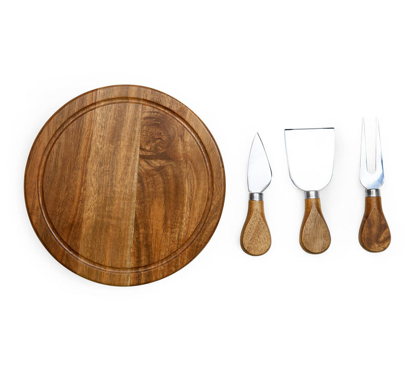 Toscana Acacia Cheese Cutting Board & Tools Set — View 4