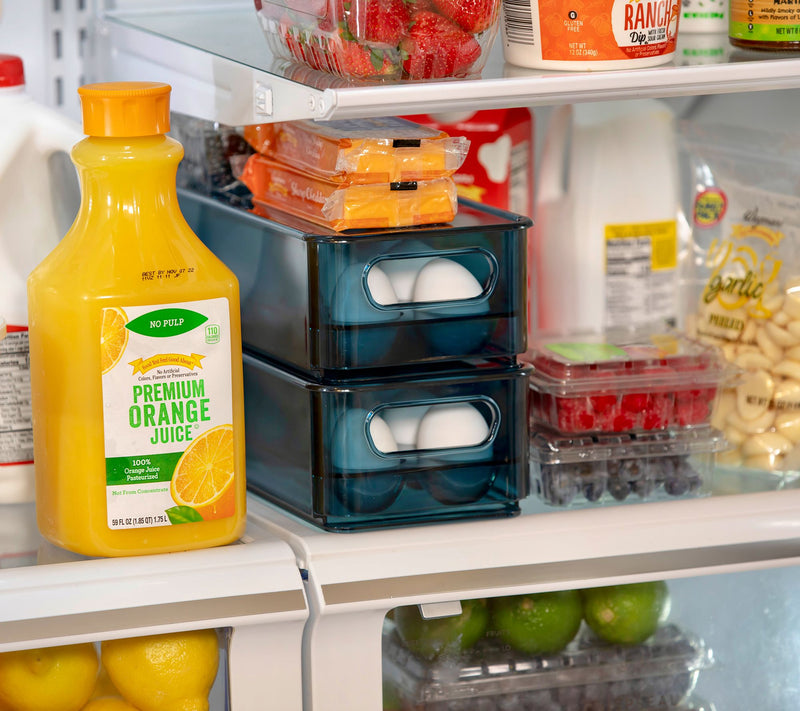 Copco Set of 2 Stackable Egg Storage Drawers — View 8