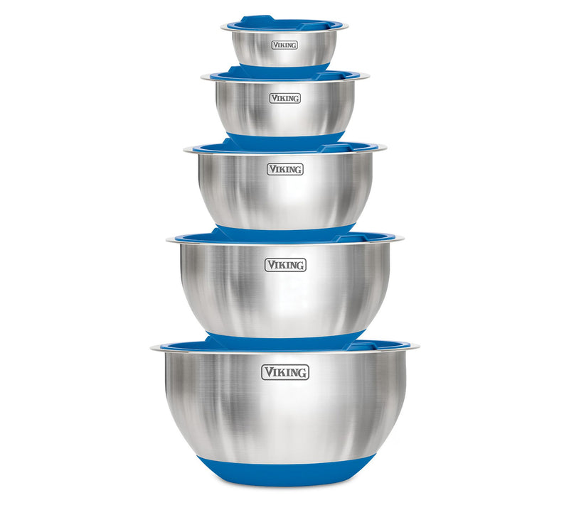 Viking 10-Piece Stainless Steel Bowl Set — View 9