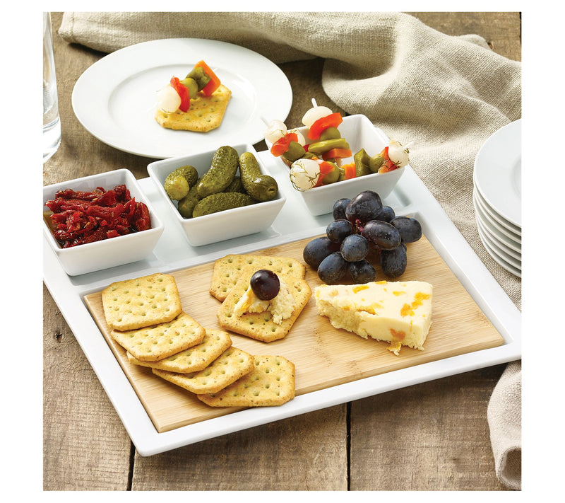 Denmark 5-piece White Serving Set — View 6