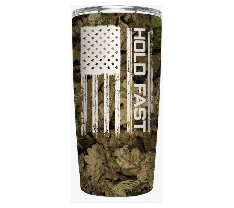 Kerusso 20-oz Dual Wall Tumbler - Hunting Camo Flag — Main view