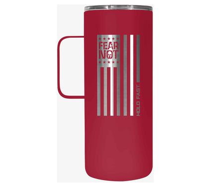 Kerusso 22-oz Dual Wall Mug With Handle - FearNot Flag
