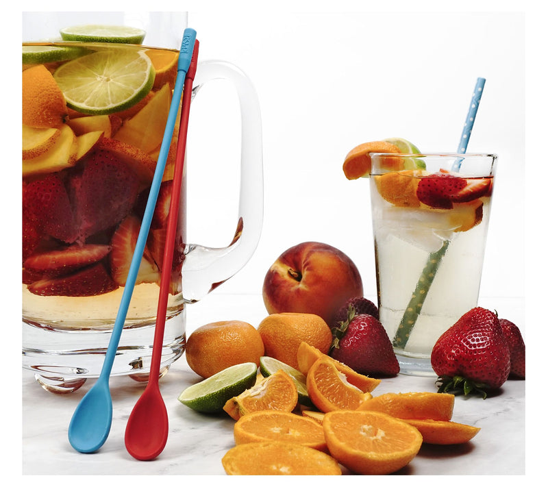 RSVP Set of Two 10" Silicone Stir Spoons — View 6