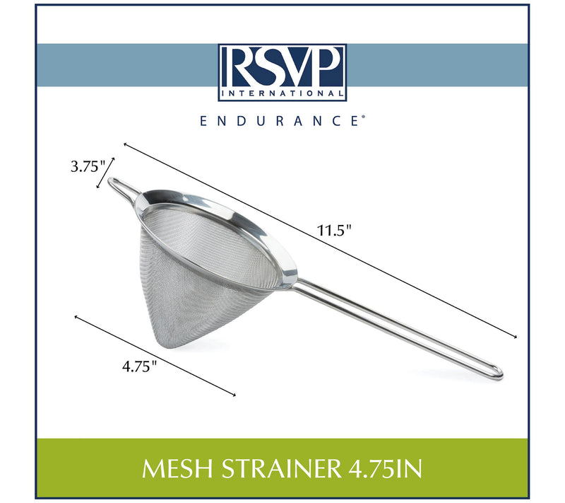 RSVP Endurance 4.75" Mesh Strainer — View 5