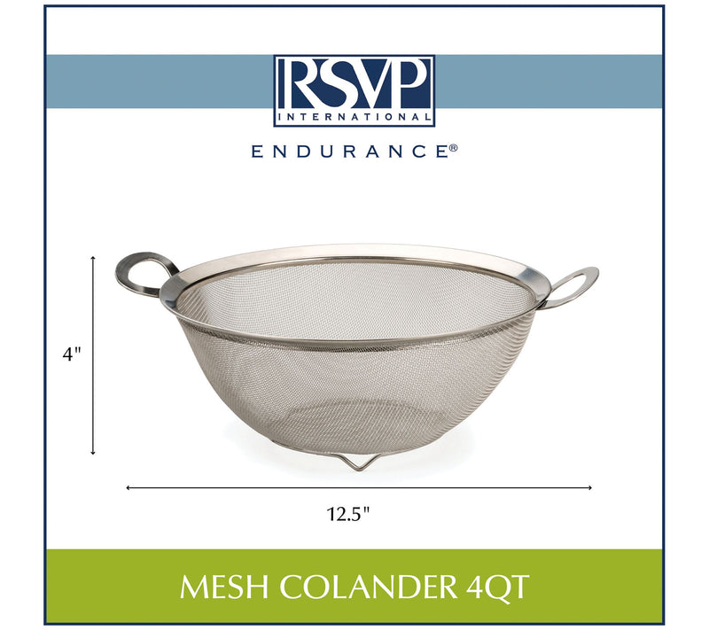 RSVP Endurance 4-Qt Mesh Colander — View 7