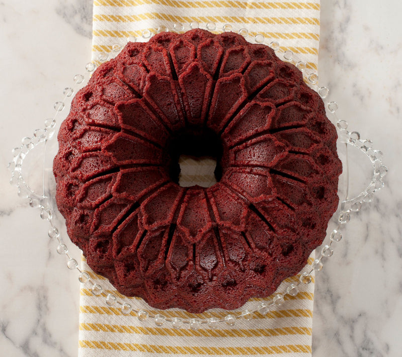 Nordic Ware Stained Glass Bundt Pan & Hot Pad Set — View 8