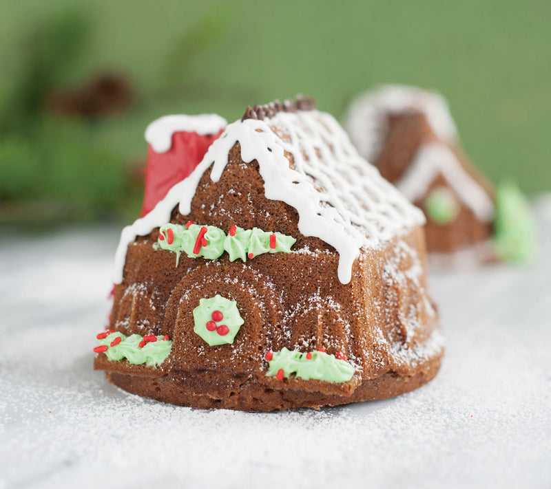 Nordic Ware Gingerbread House Duet Pan & OffsetSpatula Set — View 10