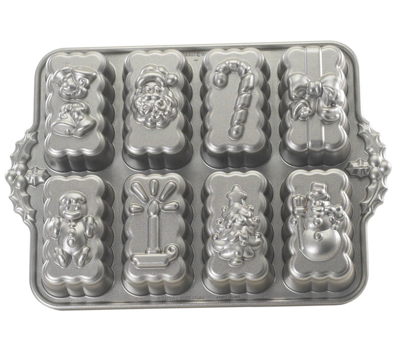 Nordic Ware Holiday Mini Loaf Pan & Storage BagSet — View 4