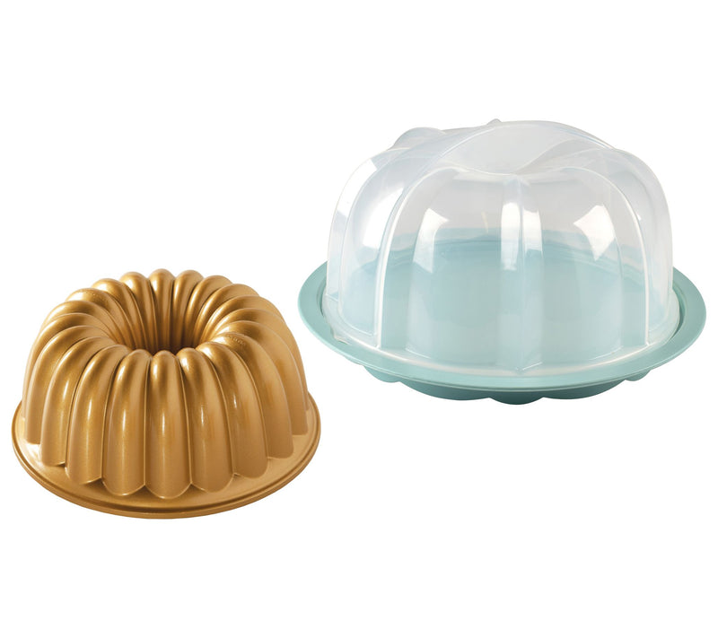 Nordic Ware Elegant Party Bundt Pan & Bundt CakKeeper — Main view