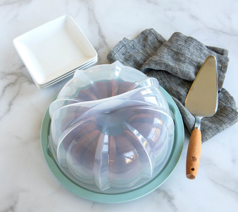 Nordic Ware Elegant Party Bundt Pan & Bundt CakKeeper — View 10