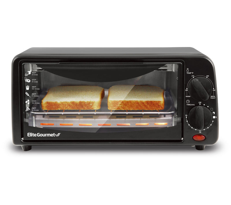 Elite Gourmet 2-Slice Toaster Oven with Timer — Main view