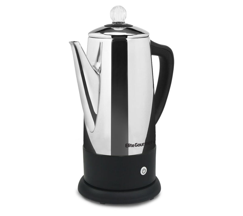 Elite Gourmet Stainless Steel 12-Cup Percolator — View 3