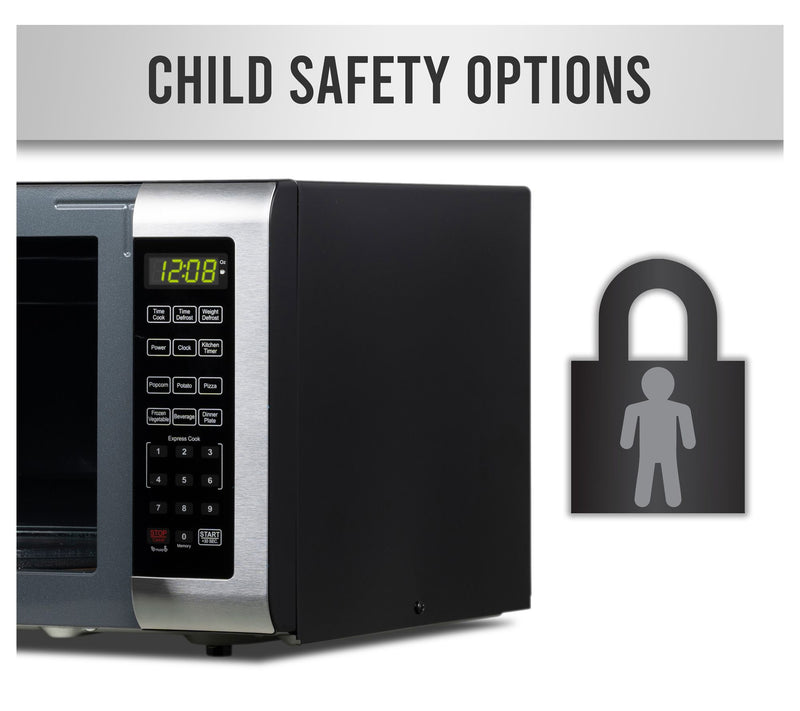 Farberware 1.6 Cu. Ft. Stainless Steel Microwave Oven — View 7