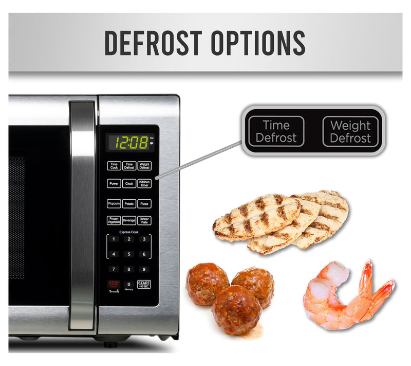 Farberware 1.6 Cu. Ft. Stainless Steel Microwave Oven — View 8