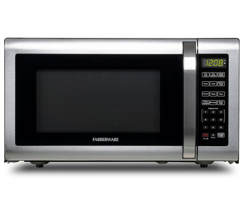 Farberware 1.6 Cu. Ft. Stainless Steel Microwave Oven — Main view
