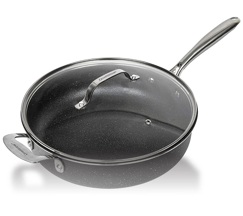 Granitestone 5.5-Qt Nonstick Jumbo Cooker with Lid — View 3