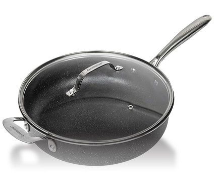 Granitestone 5.5-Qt Nonstick Jumbo Cooker with Lid