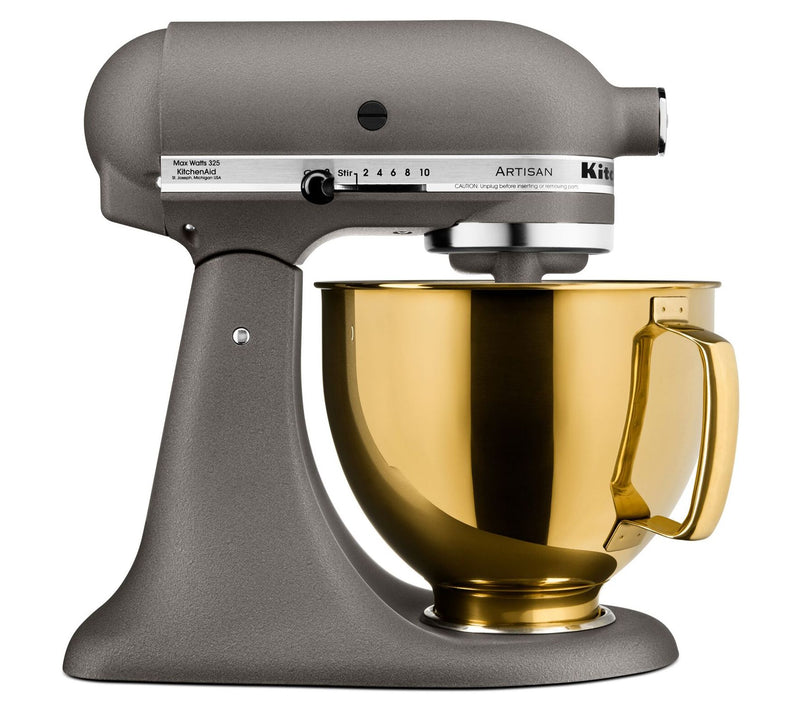 KitchenAid 5-Quart Hammered Stainless Steel Bowl — View 8