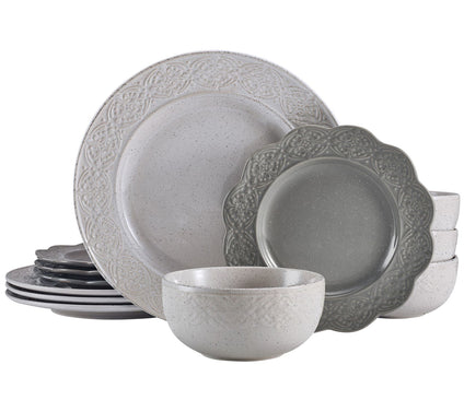 Pfaltzgraff Gia 12-Piece Dinnerware Set