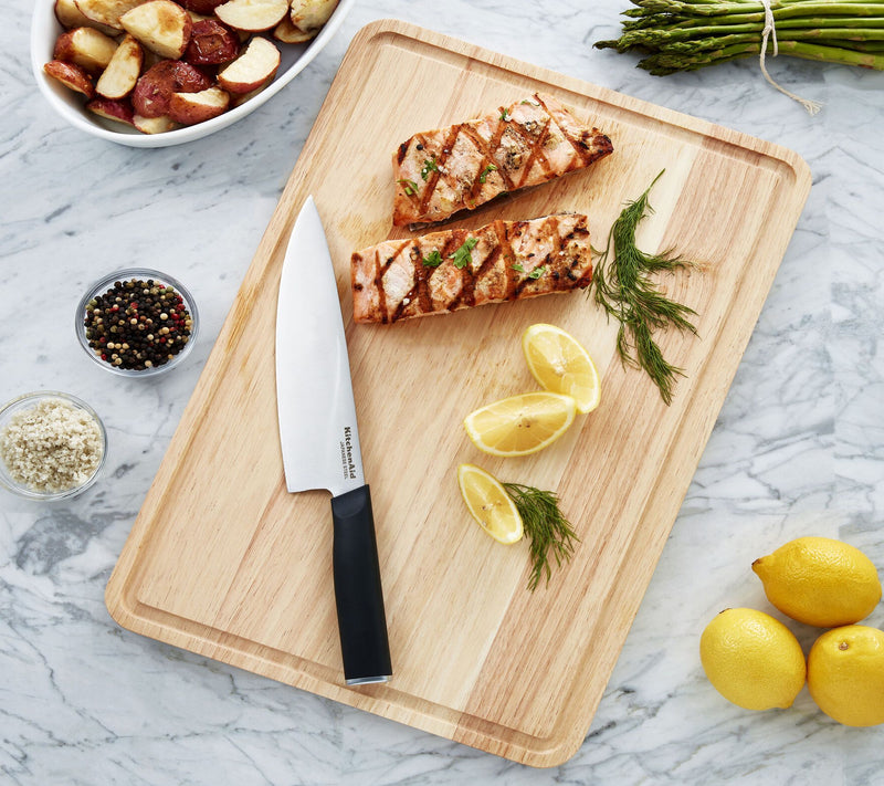 KitchenAid Classic 12" x 18" Rubberwood CuttingBoard — View 6