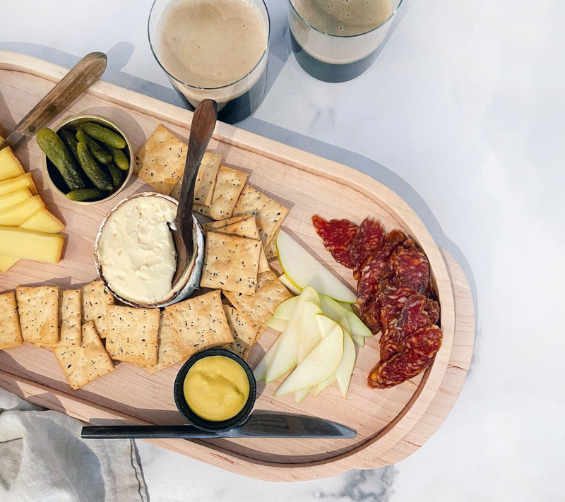 JK Adams Elmore Maple Wood Serving Platter — View 3
