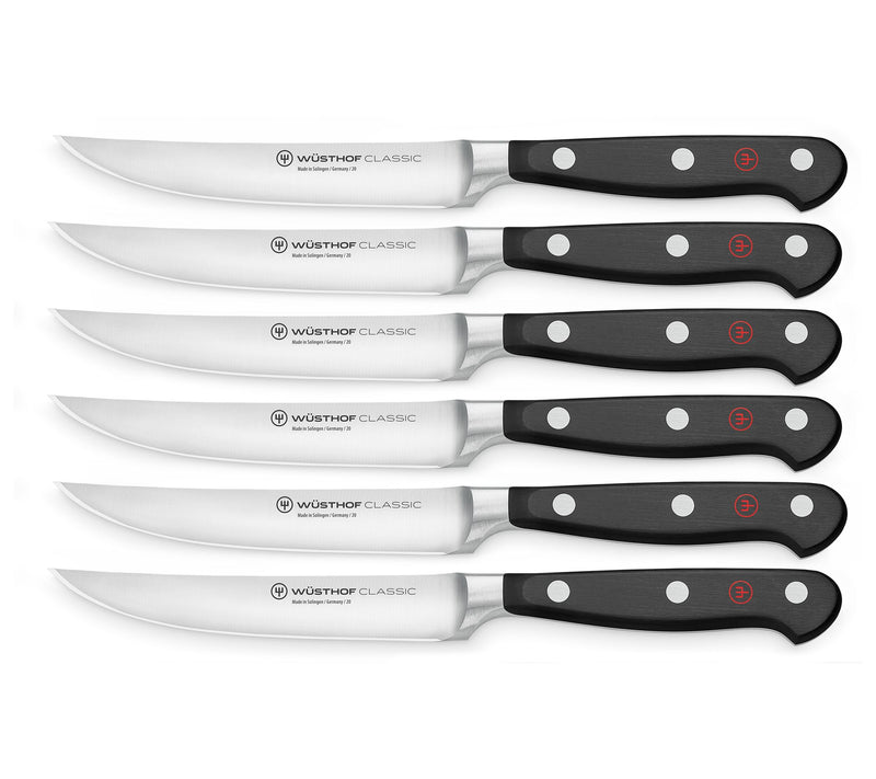 Wusthof 6 Piece Classic Steak Knife Set — Main view