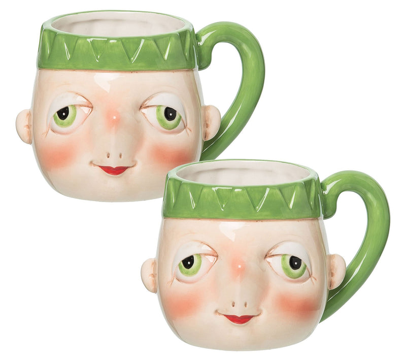 Gallerie II Set of 2 30oz Bartholomew Elf Mugs — Main view