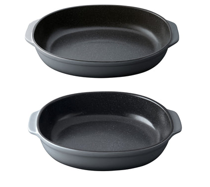 BergHOFF Gem Stoneware 2-Piece Oval Bake Set