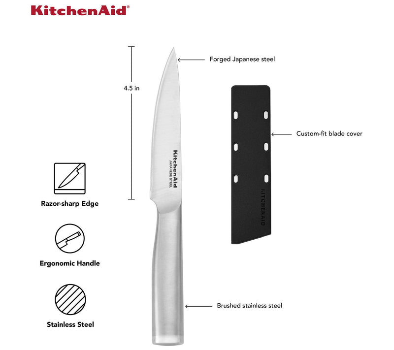 KitchenAid 4.5" Gourmet Stainless Steel Utility Knife — View 5